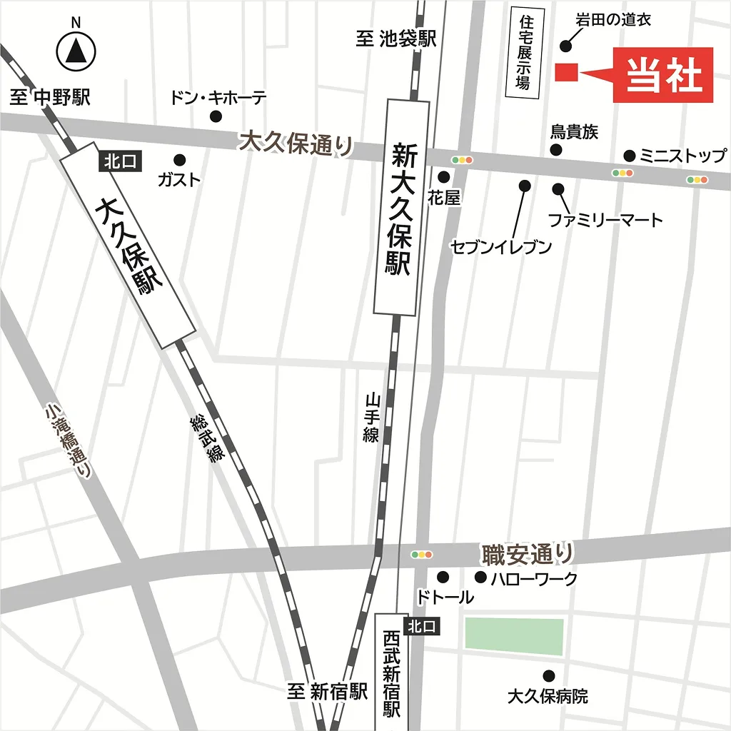 中央環境株式会社の地図